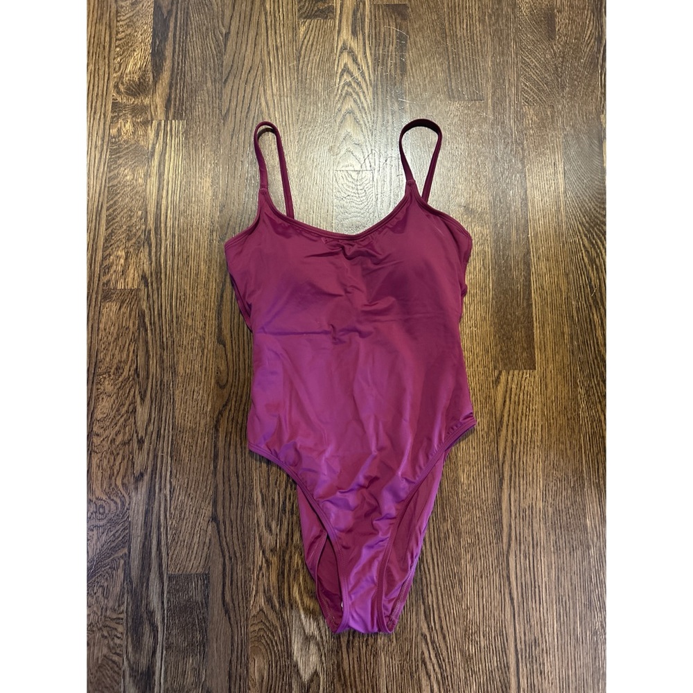 Andie One-Piece Swimsuit in Berry